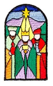 Wisemen Stained Glass