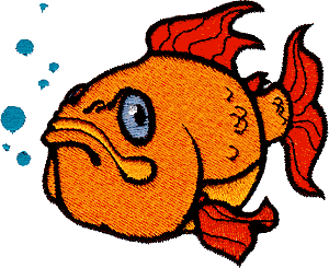 Cartoon Goldfish
