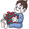 Baby with Present