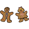 Gingerbread Boy & Girl