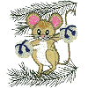 Tree Mouse with Bells