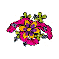 Spring flower rosette