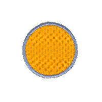 Circle, Filled 2.5"