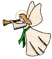 Nativity, Trumpeting Angel
