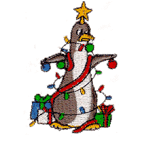 Penguin Christmas Tree