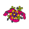 Spring flower rosette