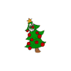 Happy Christmas tree (smaller)