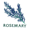 Rosemary with caption