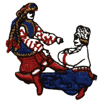 Russian folk dancers
