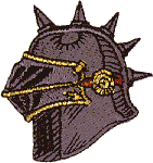 Knight helmet profile - larger