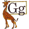 G is for giraffe