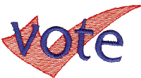 Vote with Check Mark