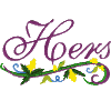 Hers, flowery - Large