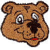Bear Cub head - larger